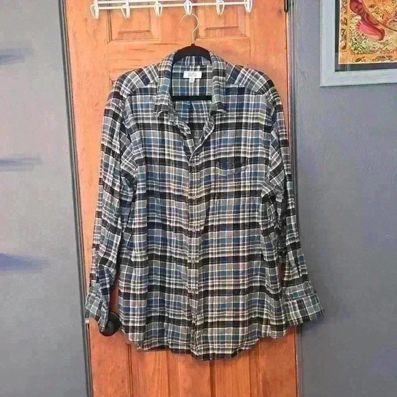 Blue Plaid Flannel - Picture 2 of 7